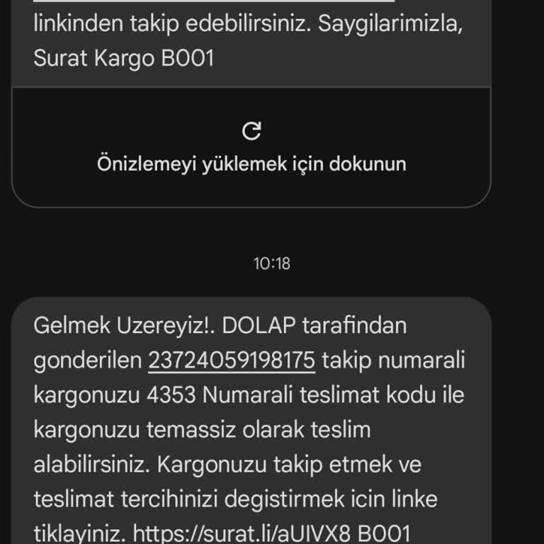 Kargo Teslimatında Yaşanan Sorun Ve İletişim Eksikliği