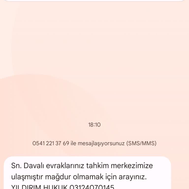 Sahte Hukuk Bürosu Ve Yanıltıcı İddialar