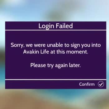 No puedo acceder a mi cuenta de Avakin Life