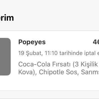 Keyfi İptal Edilen Sipariş Ve Yetersiz Müşteri Hizmeti