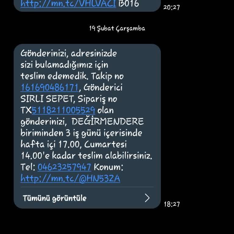 Kargo Teslimatında Sürekli Sorun Yaşanıyor!