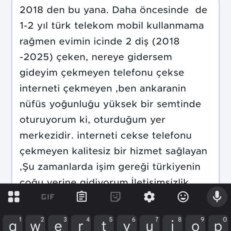 Türk Telekom Mobil Hizmetlerinde Çekim Sorunları