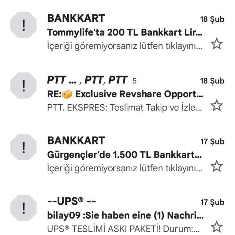 Sahte Kargo Bildirimleriyle Mağduriyet