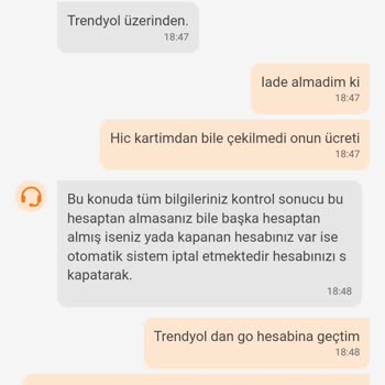Trendyol Yemek'te Haksız Hesap Kapatma