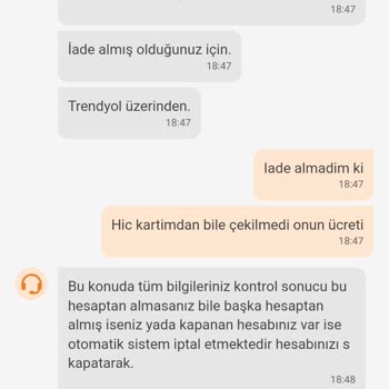 Trendyol Yemek'te Haksız Hesap Kapatma