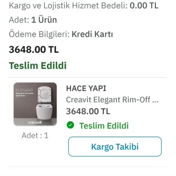 Epttavm'den Alınan Klozet Kapağında Fren Aparatı Sorunu