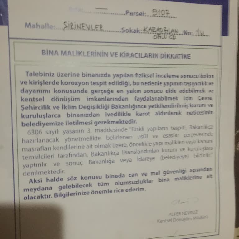 Kentsel Dönüşüm Mağduriyeti: Emekli Vatandaşın Haksız Yükü