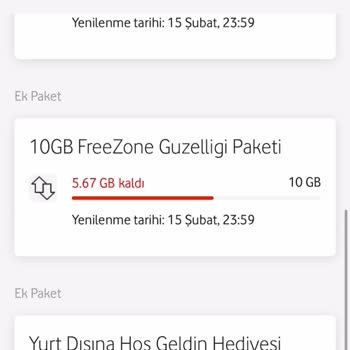 Vodafone İnternet Paketi Sorunu Ve Yanıltıcı Bilgilendirme