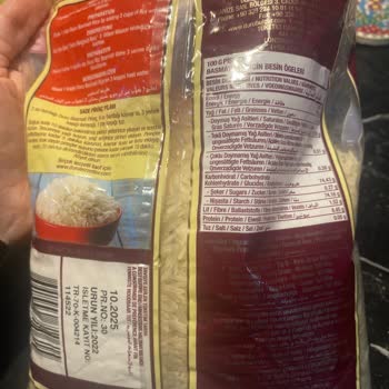 Duru Bulgur Basmati Pirinçte Beklenmedik Koku Problemi