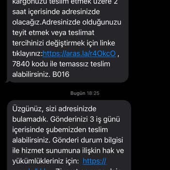 Aras Kargo'nun Teslimat Sorunu Ve Yanıltıcı Bilgilendirme