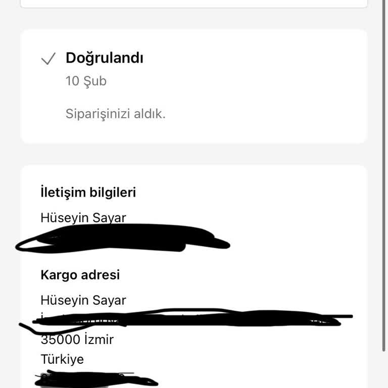 Sipariş Verdim, Ne Ürün Var Ne İade