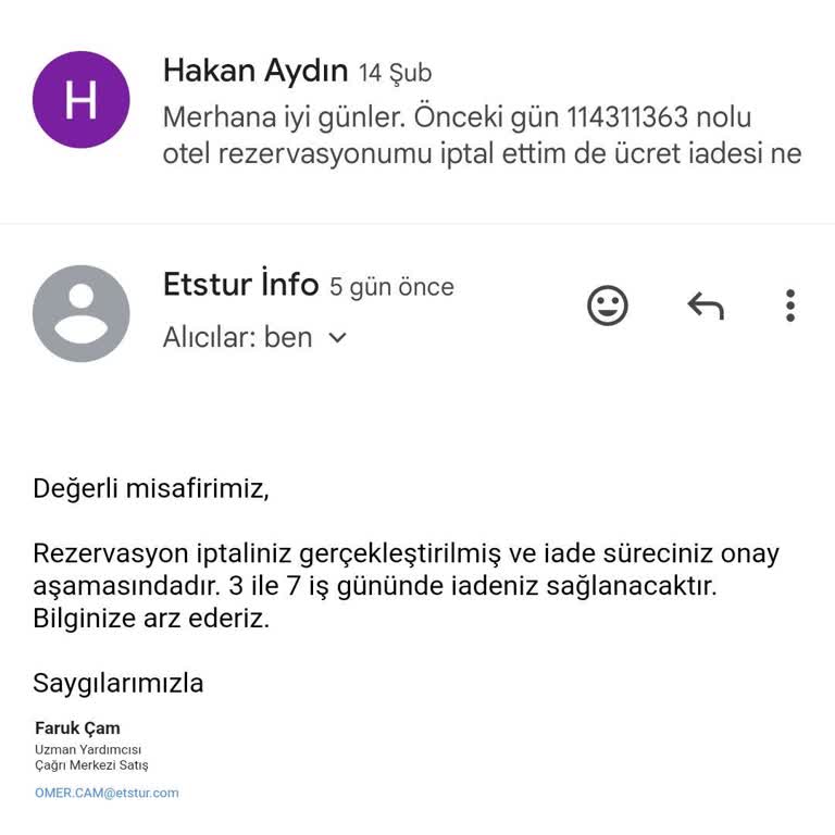 ETS Tur'dan Ücret İadesi Sorunu: Belirsiz Süreç Ve Gecikmeler