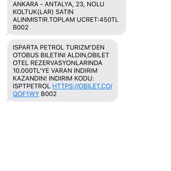 Isparta Petrol'den Alınan Bilet Ve İade Sorunu
