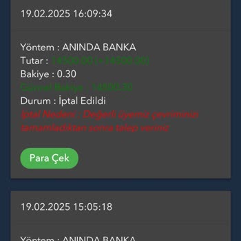 Betgaranti'de Kazanç Çekiminde Sürekli İptal Ve Engellemeler