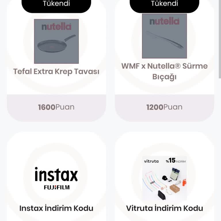 Nutella'nın Hediye Ürün Stok Sorunu