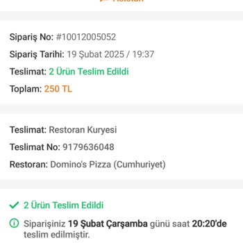 Yanıltıcı Görsellerle Teslim Edilen Pizza Hayal Kırıklığı