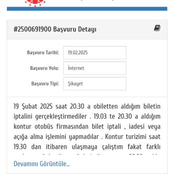 Bilet İptali Ve İade Sorunu