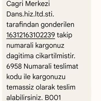 Sürat Kargo'nun Teslimat Gecikmesi Ve İletişim Sorunu