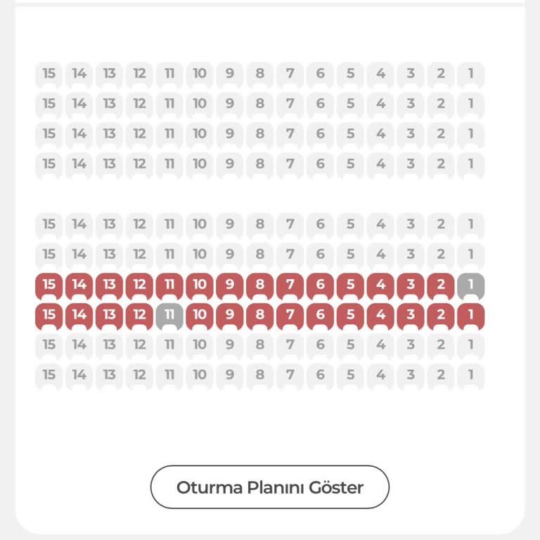 Koltuk Seçiminde Sorun: Yan Yana Bilet Alamıyorum!