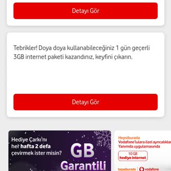 Yanımda Premium Paketi 10 GB Garantisi Sorunu