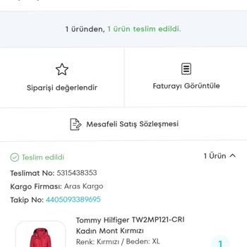 A101'den Aldığım Tommy Hilfiger Montlar Hayal Kırıklığı Yarattı