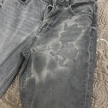 Leke Çıkarıcı Sıvı Kot Pantolonumu Mahvetti