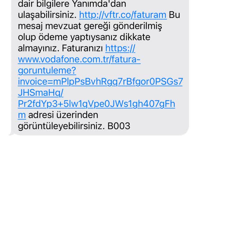 Vodafone'un Taahhüt Sözüne Uymaması