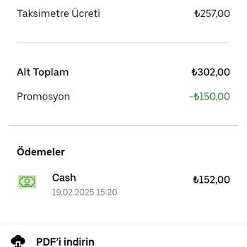 Uber Yolculuğunda Haksız Hizmet Bedeli Talebi