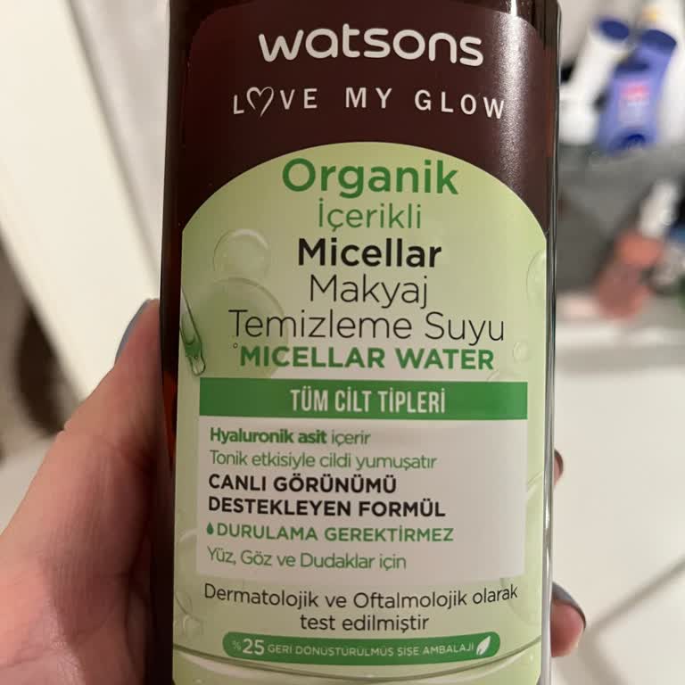 Watsons Organik Temizleme Suyu Ciltte Yanma Ve Kızarıklık Yapıyor