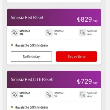 Vodafone'dan Uygun Fiyatlı Tarifeye Geçiş Talebi