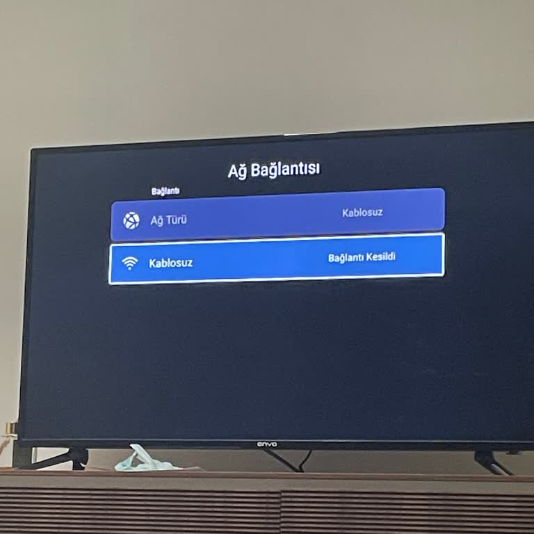 Wi-Fi Bağlantı Sorunu Yaşatan Televizyon