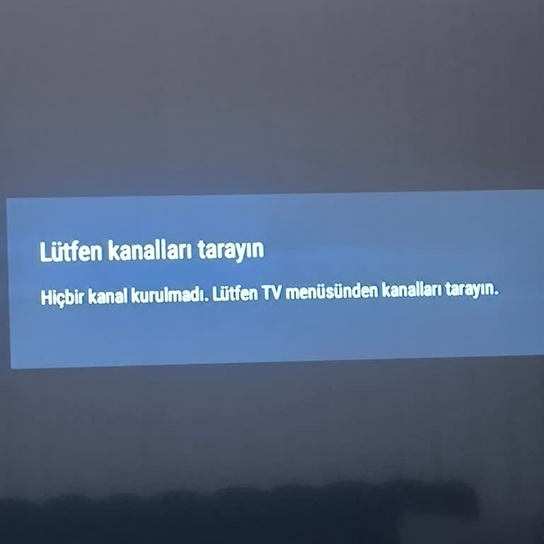 Philips TV Kanal Tarama Sorunu