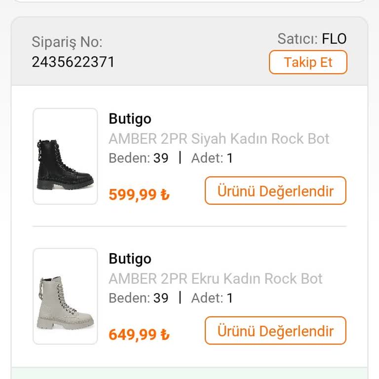 FLO Ayakkabı Farklı Numara Ve Kusurlu Ürün Gönderimi!
