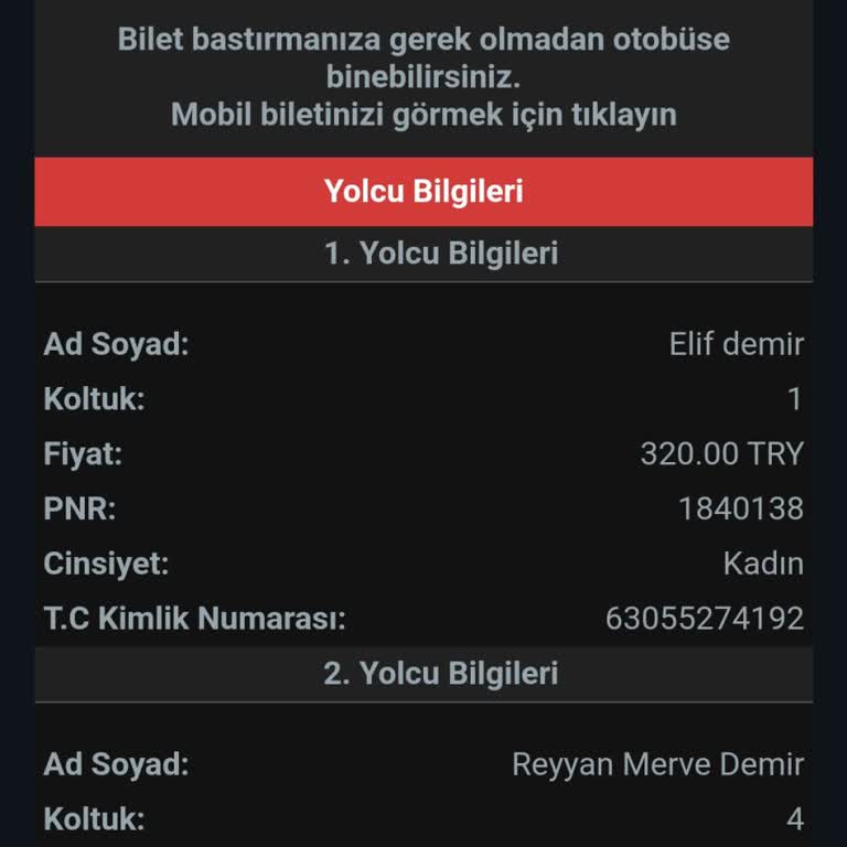 Sivas Huzur Turizm İle Yolculuk Kabusu