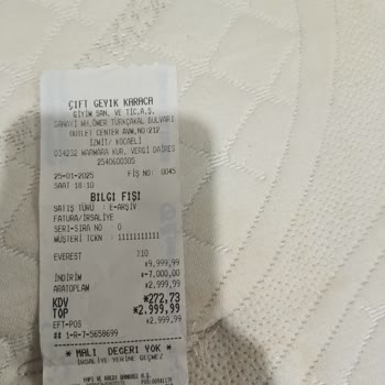 Çift Geyik Karaca Montunda Elyaf Sorunu Ve İade Süreci