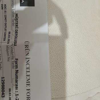 Çift Geyik Karaca Montunda Elyaf Sorunu Ve İade Süreci