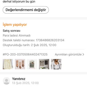 Temu'dan İade Edilmeyen Para Ve Yanıltıcı Yanıtlar