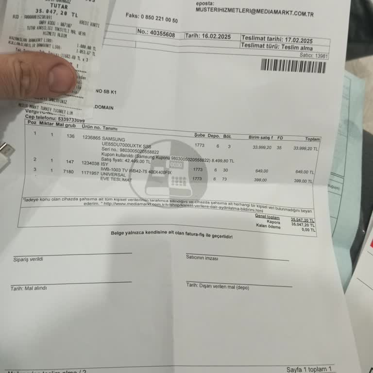 Yanlış Bilgilendirme İle Satılan TV Sorunu