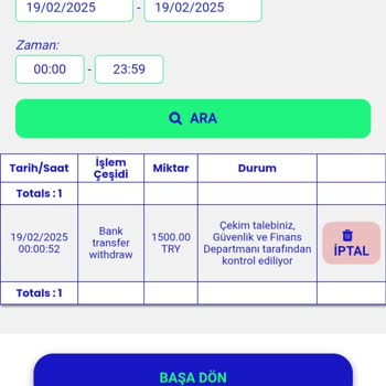 Superbetin'de Çekim Sorunu: 1500 TL İade Edilmiyor