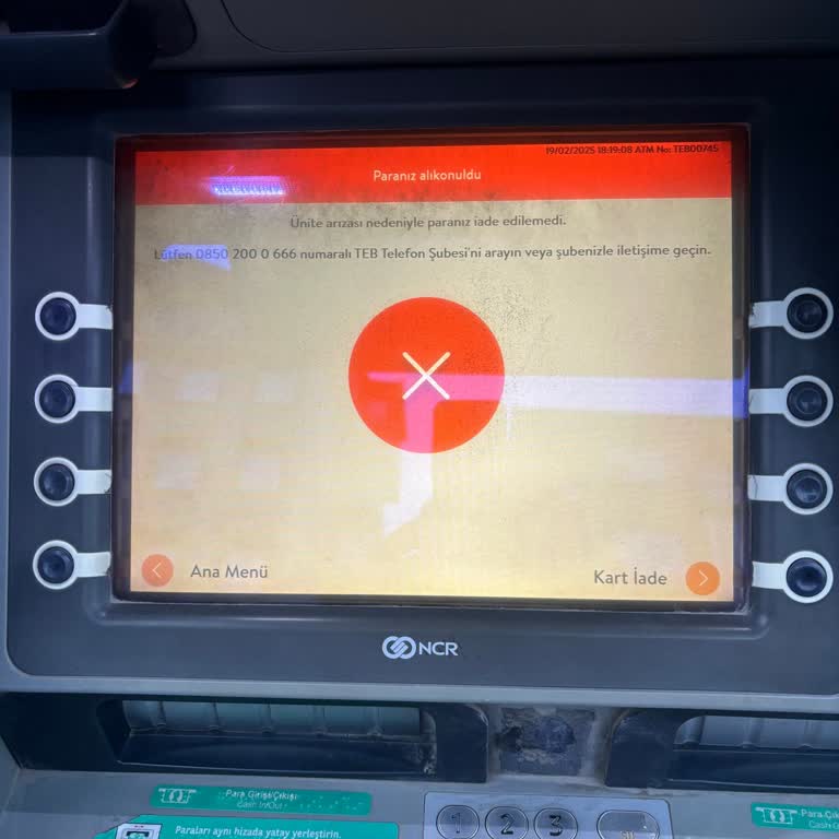 TEB ATM'sinde Parama El Konuldu: 17.300 TL Mağduriyeti