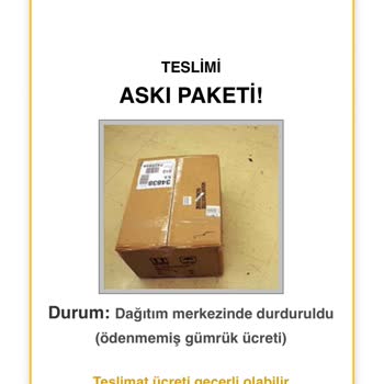 Sürekli Gelen Sahte Kargo Mailleri Ve Mağduriyet Riski