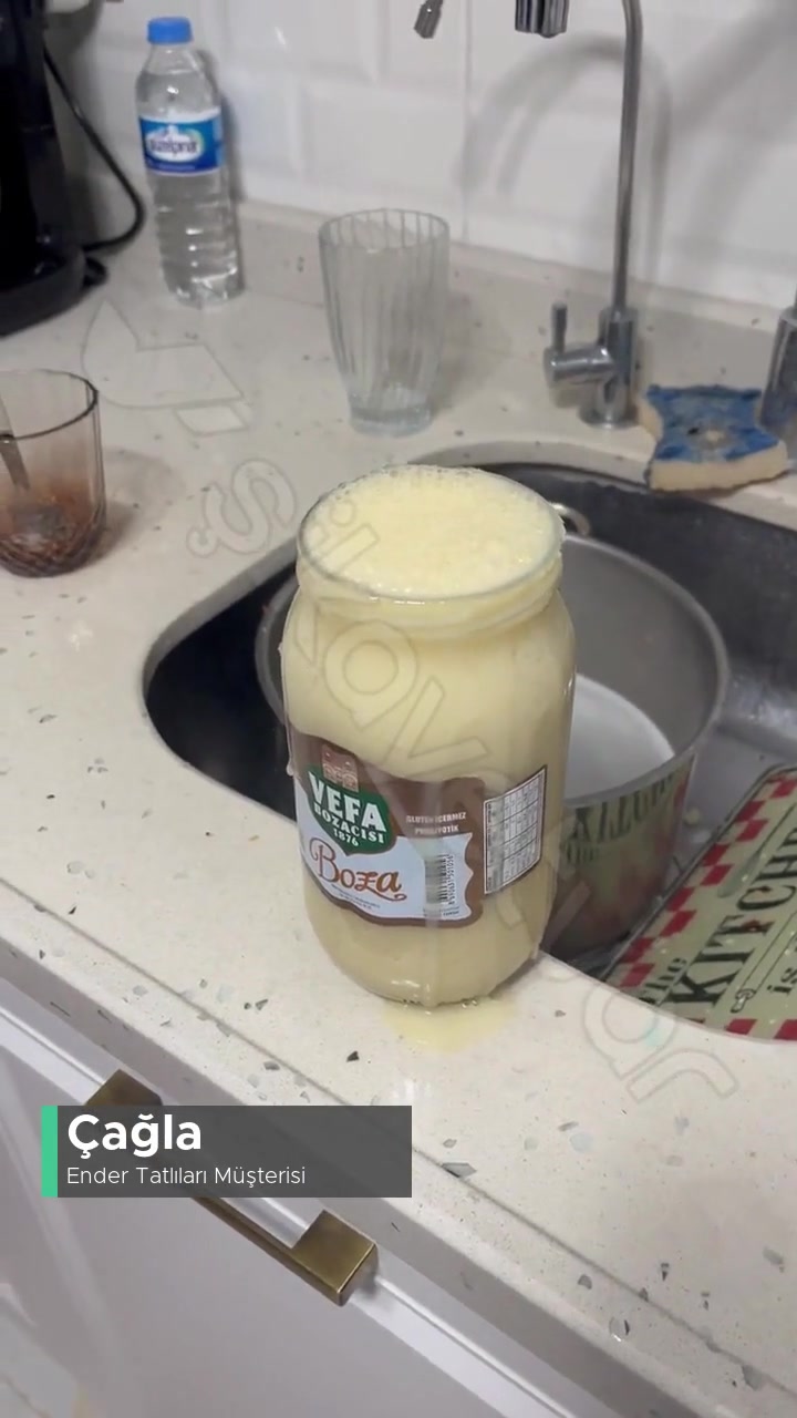 Fatih Ender Tatlıları'ndan Alınan Boza Köpürdü Taştı! videonun kapak resmi