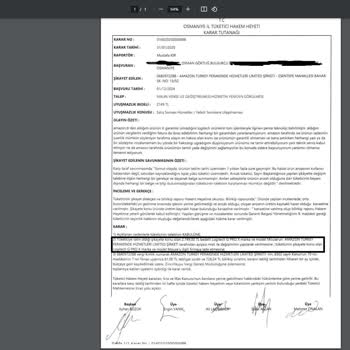 Amazon Türkiye'de Garanti Sorunu Ve Çözüm Beklentisi