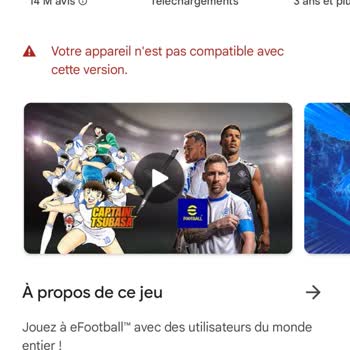 Konami Won’t Let Me Install eFootball 2024 on My Samsung Galaxy A13