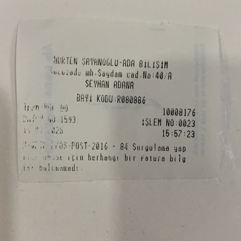 Yanlış Fatura Ve Ödeme Sorunu