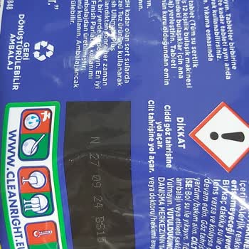 Finish Bulaşık Tabletleri Erimiyor Ve Bulaşıkları Temizlemiyor