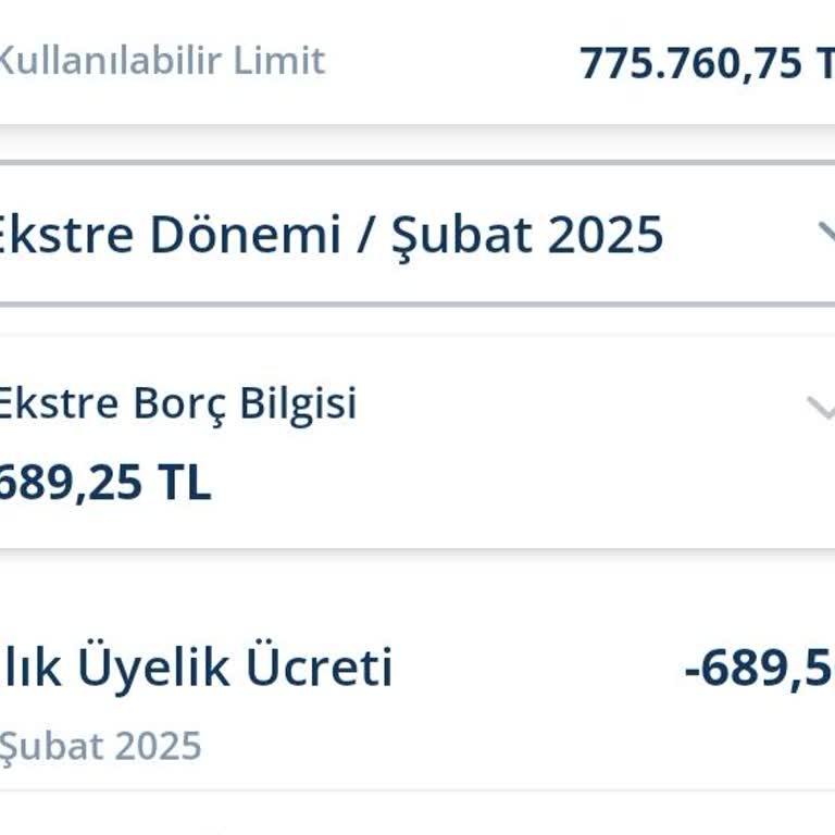 Yıllık Aidat İptali Ve Kart Kullanımı Sorunu