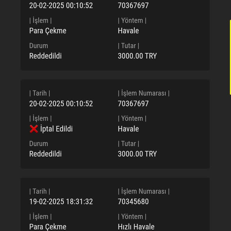 Para Çekme Sorunu Ve Müşteri Hizmetleri İhtiyacı