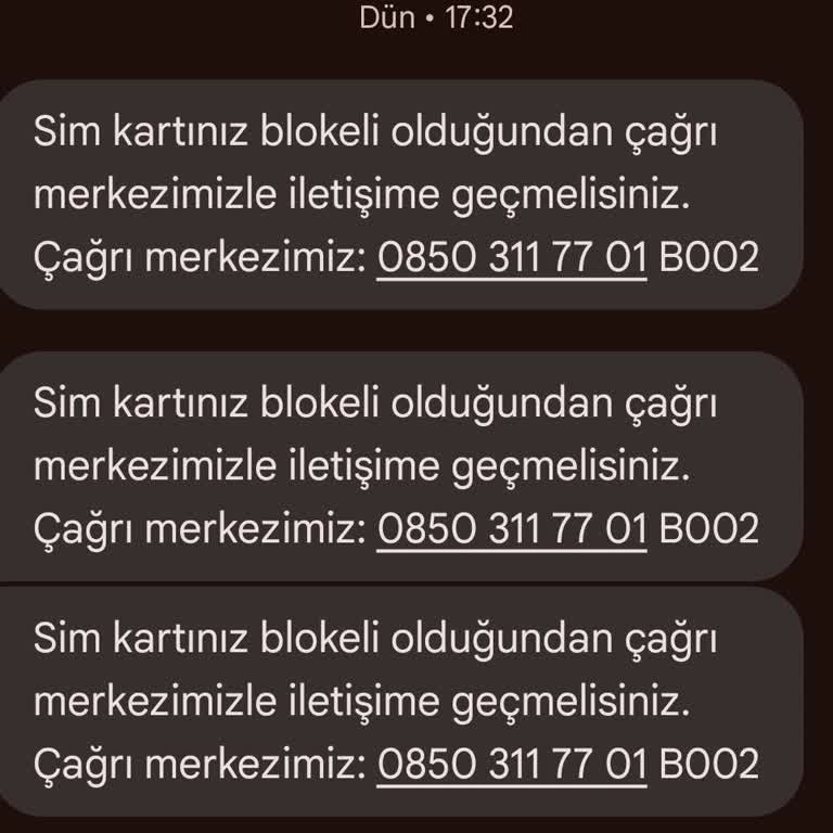 Şifre Yenileme Sorunu Ve Sim Kart Blokesi Çelişkisi