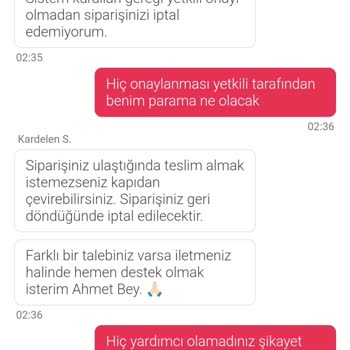 Pizza Siparişi Teslim Edilmedi